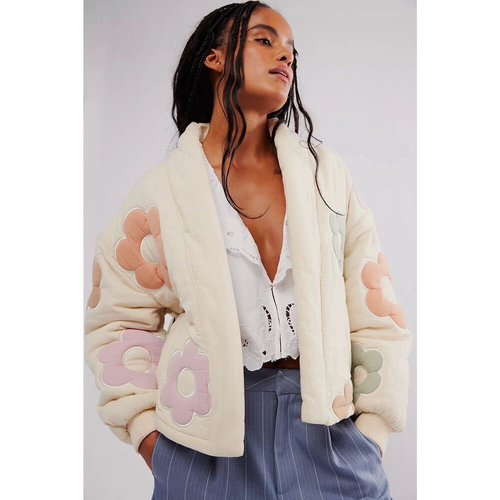 Free People Blank NYC Flower Bath Jacket - Picture 3 of 9